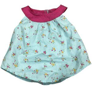 Bitty Baby American Girl 2011 Starter Set 15" Doll Dress Aqua & Pink